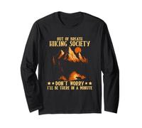Out Of Breath Hiking Society Don't Worry Minute Manche Longue