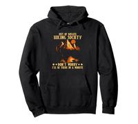 Out Of Breath Hiking Society Don't Worry Minute Sweat à Capuche