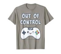 Out of Control Kawaii Silly Controller Jeu vidéo Gamer T-Shirt
