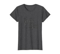 Out of Fs to Give Sassy Attitude Déclaration T-Shirt, Femme, Chiné Foncé, L