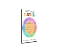 Out Of My Control In My Control Poster CBT Coping Skills Chart Wall-Art Decor For Counselor Office Bedroom(Unframed,16x24inch(40x60cm))