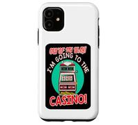Out of My Way Going to Casino Gift Slot Machine à Jouer Coque pour iPhone 11