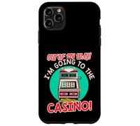 Out of My Way Going to Casino Gift Slot Machine à Jouer Coque pour iPhone 11 Pro Max