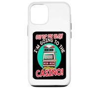 Out of My Way Going to Casino Gift Slot Machine à Jouer Coque pour iPhone 12/12 Pro