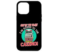 Out of My Way Going to Casino Gift Slot Machine à Jouer Coque pour iPhone 12 Pro Max