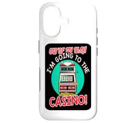 Out of My Way Going to Casino Gift Slot Machine à Jouer Coque pour iPhone 17