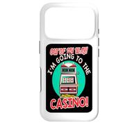 Out of My Way Going to Casino Gift Slot Machine à Jouer Coque pour iPhone 17 Pro