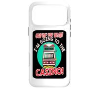 Out of My Way Going to Casino Gift Slot Machine à Jouer Coque pour iPhone 17 Pro Max