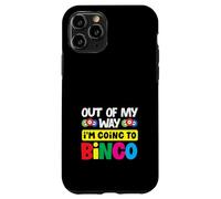 Out Of My Way I'm Going To Bingo Joueur de bingo Coque pour iPhone 11 Pro