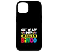 Out Of My Way I'm Going To Bingo Joueur de bingo Coque pour iPhone 13
