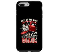 Out of My Way Mailman 12 Hours Worth of Mail Postal Worth of Mail Coque pour iPhone 7 Plus/8 Plus