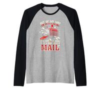 Out of My Way Mailman 12 Hours Worth of Mail Postal Worth of Mail Manche Raglan