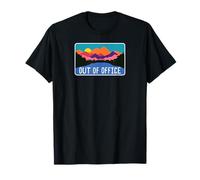 Out Of Office Shirt T-shirt de randonnée en montagne T-Shirt