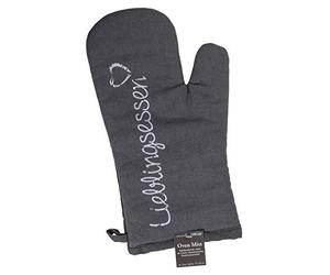 Out of the Blue 190329 Gant de Cuisine Lieblingsessen Gris, env. 17 x 32 cm