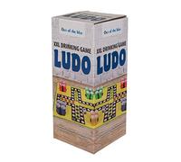 Out of the Blue 79/4022 Ludo Jeu à Boire XXL avec 16 gobelets et dés de Mousse, gobelet d'env. 300 ML, Surface de Jeu env. 90 x 90 cm, livré dans Un Coffret Cadeau