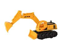 Out of the blue- Bagger Excavatrice modèle avec Moteur à Friction et Bras Mobile, 56/0008, Bleu