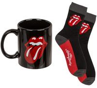 PYRAMID Rolling Stones Coffret Cadeau Tasse 315 ml Chaussettes 41-45