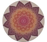 OUT OF THE BLUE Dessous de verre Mandala - Aubergine Orange G