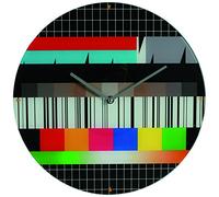 Out of the blue Horloge Murale colorée