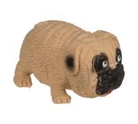 Out of the blue KG - CHIEN EXTENSIBLE À MALAXER ANTI-STRESS 9CM SABLE