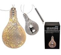 Out of the blue LED Ampoule en Verre en Forme d'ampoule avec 8 LEDs.