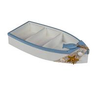 Out of The Blue Objet de décoration/Bateau de pêche - 3 étagères/Dimensions : 42 x 20,5 x 6 cm