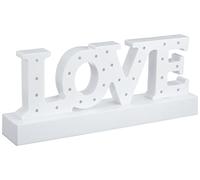 Out of the blue Objet de décoration/Lampe Motif Love/Dimensions: 29 x 12 x 5 cm