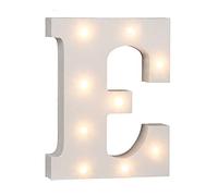 Out of the blue Out of the blue OOTB 57/6078 Lettre en Bois LED, 1 W, Blanc, 16 x 3 x 16 cm