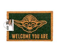 Out of the blue Paillasson Star Wars Yoda env. 60 x 40 cm avec Carte d'en-tête à Suspendre