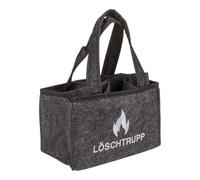 Out of the blue Sac de transport pour 6 bouteilles, gris foncé, gris foncé