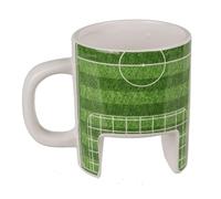 Out of the blue Tasse Mug football avec ballon et bottes 10 x 8 cm, TU