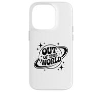 Out Of This World Groovy Funny Planet Space Geek Astronomy Coque pour iPhone 14 Pro