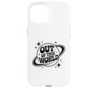 Out Of This World Groovy Funny Planet Space Geek Astronomy Coque pour iPhone 15