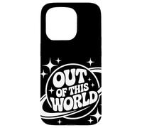Out Of This World Groovy Funny Planet Space Geek Astronomy Coque pour iPhone 15 Pro