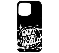 Out Of This World Groovy Funny Planet Space Geek Astronomy Coque pour iPhone 15 Pro Max