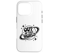 Out Of This World Groovy Funny Planet Space Geek Astronomy Coque pour iPhone 16 Pro