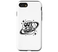 Out Of This World Groovy Funny Planet Space Geek Astronomy Coque pour iPhone SE (2020) / 7 / 8