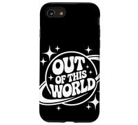 Out Of This World Groovy Funny Planet Space Geek Astronomy Coque pour iPhone SE (2020) / 7 / 8