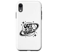 Out Of This World Groovy Funny Planet Space Geek Astronomy Coque pour iPhone XR