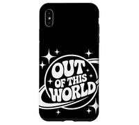Out Of This World Groovy Funny Planet Space Geek Astronomy Coque pour iPhone XS Max