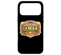 Out of Your League Joueur de Softball drôle Fille Femme Mignonne Coque pour iPhone 17 Pro Max
