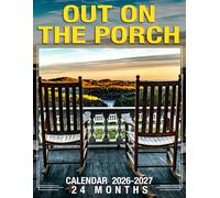 Out On The Porch Calendar 2026 - 2027: Plan With Intention Monthly Planner Jan 2026 Dec 2027 US Holidays