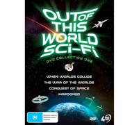 Out This Sci-FI DVD Collection One: When Collide War The Worlds/Conquest of Space/Marooned [Import]