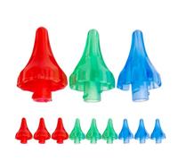 Outanaya 12pièces Embouts de Nettoyeur de Cérumen Réutilisables Buses Douces pour Lavage Oreille Contrôle Précis du Flux Eau Accessoires Portables pour Nettoyage Oreille Confortable