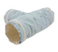 Outanaya 1pièce Tunnel pour Petits Animaux Exercice pour Hamster Lapin et Cochons Structure Ludique et Coloris Bleu Accessoire de Jeu pour Renforcer Le Lien avec Votre Animal
