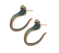 Outanaya 2 pièces Boucles Oreilles Serpent pour Femmes Design Unique Accessoires de Mode Élégants Parfaites pour Style et