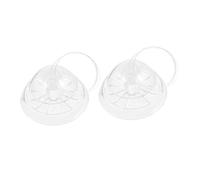 Outanaya 2 pièces Piège à Escargots pour Aquarium Accessoire Sûr Plastique Transparent Facile à Nettoyer avec Daération pour Piéger Limaces Nuisibles Aquarium Poissons et Plantes Lot de