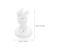 Outanaya 2 Pièces Support Pommeau Ventouse Réglable Porte Douchette Mural sans Perçage pour Salle de Bain Fixation Facile Multi-angle Lot