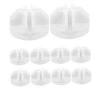 Outanaya 25 pièces Connecteurs de Cube Plastique pour Meuble Rangement Cube Fixation Sécurisée pour Étagère Wire Grid Organisateur de Rangement Modulaire DIY