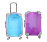 Outanaya 2pièces Conteneur à Cils Porte-Cils Valise Étui De Rangement pour Extensions De Cils Boîte De Voyage Organisateur Compact